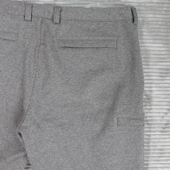 Duluth Trading Pants Incog-Chino Mens 38x30 Gray Knit Stretchy Comfy Business - Picture 9 of 16